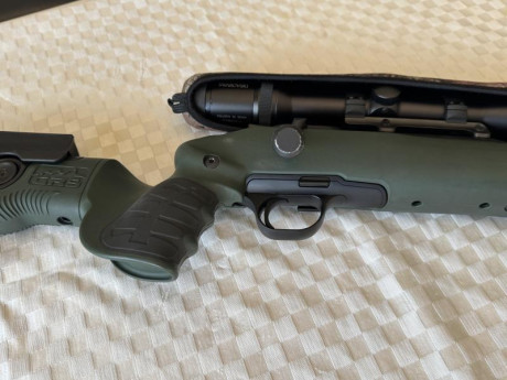 Cambio este Blaser R8 en calibre 375HH. Con magnapor y sin elementos de puntería. Perfecto estado, marcas 11