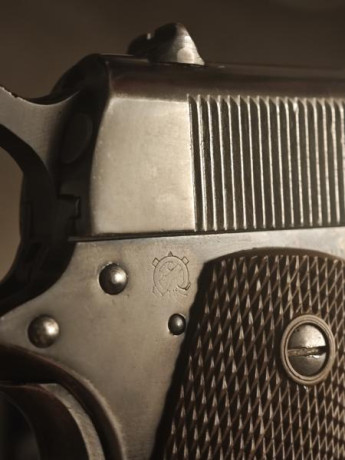 Se vende pistola Remington Rand 1911 modelo A1 fabricada el 1943 para el ejercito de Estados Unidos.
El 70