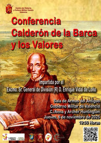 Buenos días a todos. 
Os dejo este vídeo:

 TbziSdh10G0 

que anuncia la conferencia, “ Calderón de la 00