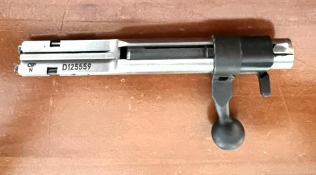 Rifle CZ 455 sintético de cerrojo del calibre 17 HMR, cargador de 5 balas y otro de 10, estado impecable, 10