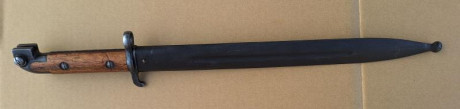 Bayoneta modelo 1914 utilizada por el Ejército Sueco con la carabina Mauser de 6,5 mm m/1894-14. Esta 01