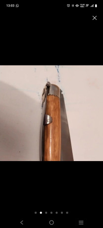 Navaja albacete artesana sin uso 40€ más gastos. 01