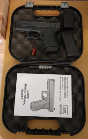 Vendo Glock 30 del calibre .45 ACP tal y como se muestra en las fotos.
Incluye maletín, dos cargadores, 02