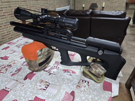 Buenas, vendo wildcat mk3 compact 5,5 y su equipo de carga. Comprado todo hace un año, factura de la carabina 12