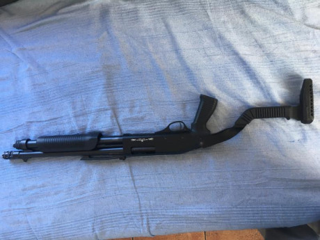 Vendo escopeta corredera Stinger prácticamente nueva -350€ 01