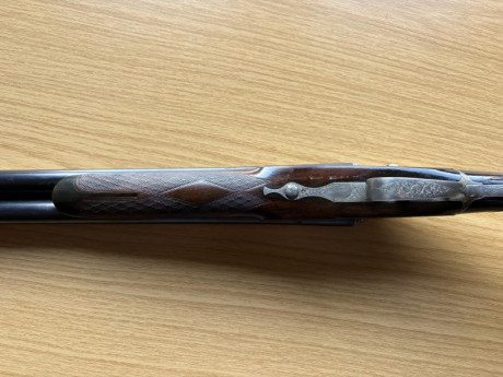 Vendo escopeta yuxtapuesta/paralela, marca darne, calibre 16/65, chokes ***/*, modelo v20 (10 coronas), 22