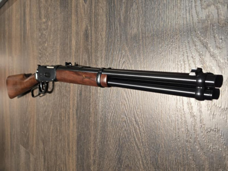 Vendo Winchester 44 magnum muy cortito y ligero, con 16" de cañón, que aprovecha muy bien las bondades 12