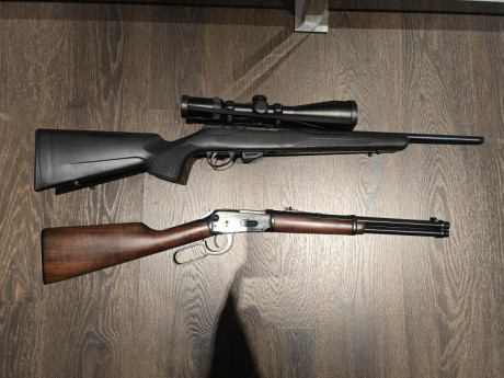 Vendo Winchester 44 magnum muy cortito y ligero, con 16" de cañón, que aprovecha muy bien las bondades 20