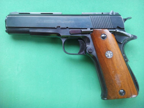 Hola, vendo pistola marca Llama
Modelo VIII
Calibre 38 súper auto
1 cargador original
Caja original con 01