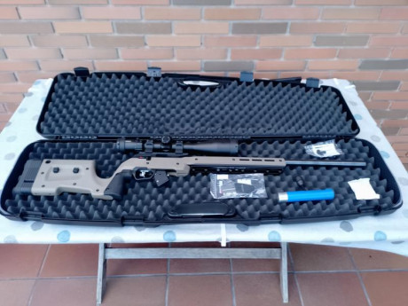 Pues eso ...Se vende carabina nueva para prs a estrenar por no disponer de tiempo para iniciarme en el 00