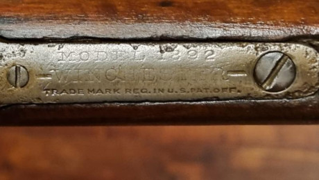 Se vende winchester mod 1892 en 44/40 guiado en D, calibre 44/40, según la pagina de winchester fabricado 01