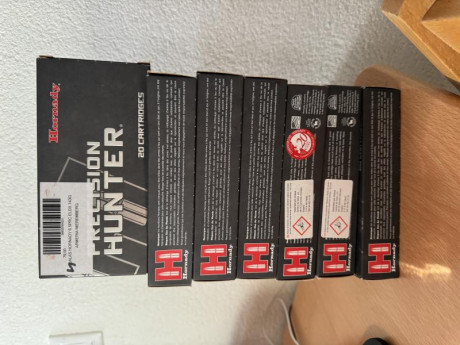 Por cambio de planes :

Bergara Ridge Carbon 6.5 Prc:

- cañón carbono
- hidroimpresion kuiu
- disparador 140