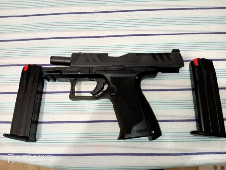 Buenas
Se Vende,Arma practicamente nueva
Calibre 9 Pb, Guiada en A
2 cargadores de 15
Caja original
Menos 02