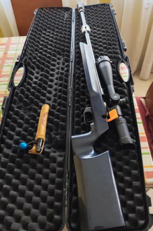 Se vende la conocidísima 1913
Sin visor
Con sintonizador RS y culata BR de madera

Es de cerrojo zurdo
Soy 120