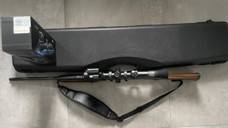 Vendo Rifle Remington 7400 35 Whelen, con visor PARD DS35-70RF Prácticamente nuevo, maletín rígido, correa, 01