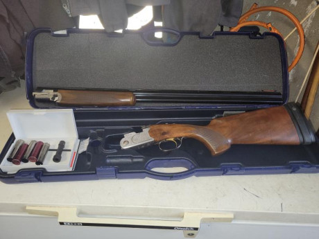 Vendo escopeta superpuesta Beretta Silver Pigeon I HP Sporting en calibre 20.76 con cañon de 76cm y 5 00