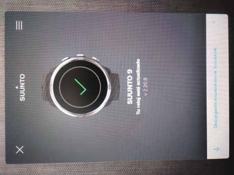 Reloj para montaña y atletismo, trail running, gimnasio, etc Suunto 9. Pantalla y armis impoluta , sin 00