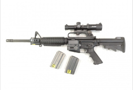 Se vende olympic armas
Poco uso siempre en el armero
Cuatro cargadores
Porta cargador
Bipode
Visor con 02