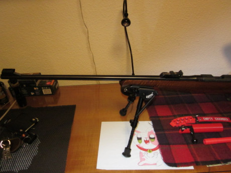 Buenas.
Pongo a la venta una carabina Cz 452 de cerrojo con extras.Precio 460 euros gastos compartidos
Mando 02