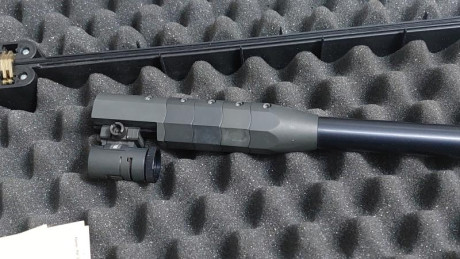 Está como se ve en las imágenes. 

La adquirí durante el COVID a un coleccionista de este tipo de armas, 12