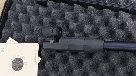 Está como se ve en las imágenes. 

La adquirí durante el COVID a un coleccionista de este tipo de armas, 10