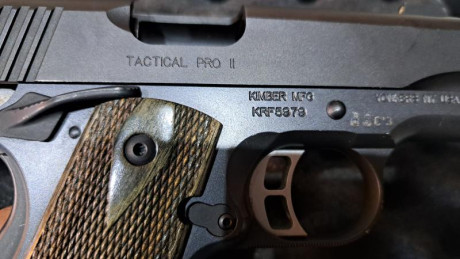 Pistola kimber en 9 mm pb en muy buen estado.
Ha disparado muy poco,
Se encuentra en Madrid
450 euros 12