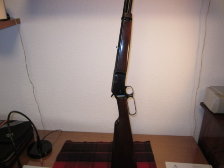 Hola.
Pongo a la venta, una carabina Browning modelo BL de palanca
calibre 22, está en buen estado en 02