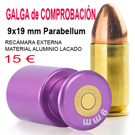 Vendo galga en perfecrto estado 9 mm parabellum.
Precio 10,-€ mas portes. 1763297530221.jpg  Galga-9mm-aluminio.jpg 00