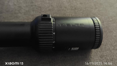 Delta Titanium HD 2,5-15x50 IR SideFocus ofrece una calidad y precisión excepcionales, se caracteriza 10