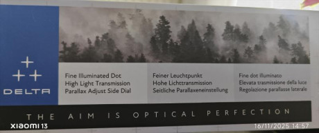 Delta Titanium HD 2,5-15x50 IR SideFocus ofrece una calidad y precisión excepcionales, se caracteriza 40