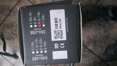 Vendo este visor ATN Mars 4 térmico con ABL.1000
Por 500€
Solo montado en PCP y solo salidas en el campo 00