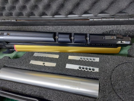 Por cese de la actividad deportiva vendo Pistola Steyr LP50 en perfecto estado. La talla de la cacha es 12