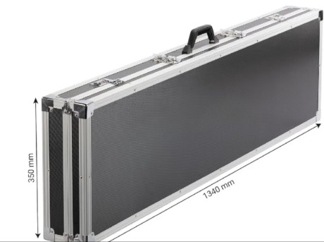 Maletín resistente para transportar tu rifle y visor de forma segura. Diseñado para proteger tu equipo. 31