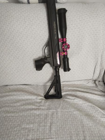 Pongo a la venta ,la carabina de Norica con sistema ,antiretroceso,como la veis en las fotos ,su precio 00