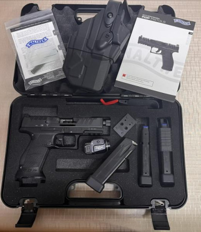 Se vende Walther PDP  Compact 4.6" OR PRO SD en perfecto estado. Es el modelo top con disparador 02