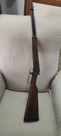 Brownign BL de palanca calibre 22 con su funda original.
En perfecto estado con su funda original, tiene 02