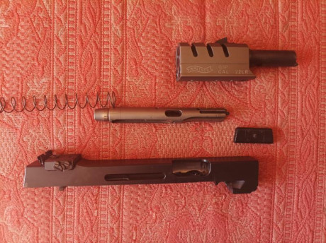 Buenas a todos.
Vendo pistola GSP EXPERT en calibre.22 con conversor del calibre.32.
La pistola y el conversor 140