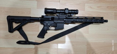 Rifle con mejoras como muelles de gatillo más suave y pasadores antirrotacionales más cargador de 10 limitado 01