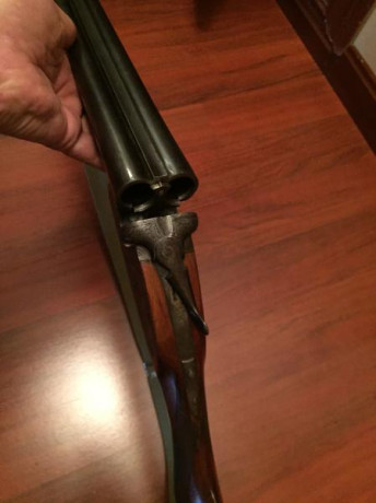 Hola a todos compañeros,
Vendo una escopeta paralela LAURONA calibre 12 de doble gatillo para caza menor 01