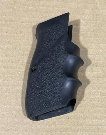 Cacha de Neopreno Hogue para pistola CZ75, totalmente nueva, con forma de los dedos para mejorar el agarre 00