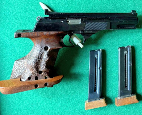 Se vende Astra TS 22, con cacha anatómica, dos cargadores y maletín de transporte. Se puede ver y probar 00