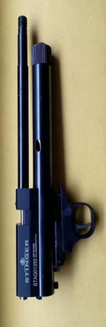 Hola a todos,
Pongo a la venta una pistola Artemis Stinger CO2 del calibre 5.5 mm.
Sólo dispongo del cuerpo 02