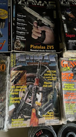 Vendo un lote de unas 200 revistas de ARMAS, todas muy bien conservadas.
Ideal para coleccionistas y apasionados 00
