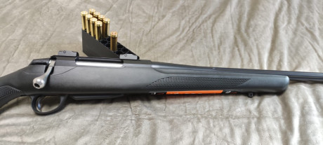Tikka t3x Lite en calibre 300wm , cañón acanalado y gatillo con pelo francés, cerrojo de los más suaves 00