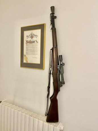 Hola, como tenia que buscar una mira telescopica para vender he tenido que sacar algunos rifles que molestaban! 110