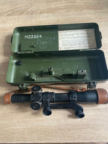 Hola, como tenia que buscar una mira telescopica para vender he tenido que sacar algunos rifles que molestaban! 120