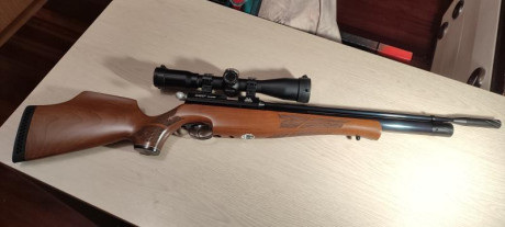 Air Arms s400f 5.5
Su estado es nuevo, la compré el año pasado nueva, tengo factura, pero no sé ha llegado 01