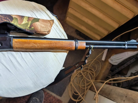 Rifle palanquero marca Marlin modelo 1894 ,calibre 44 remington magnun , cañon de 51 cm , estriado micro 11