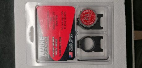 Surtido anillas Warne máxima sin estrenar, modelos 200M, 201M, 202M y 213M. Quedan tres de 1'' y unas 02