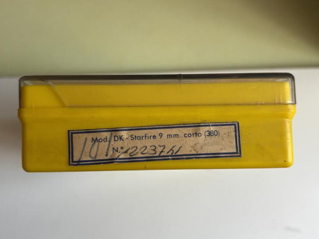 Estuche original más instrucciones pistola Star 9c  Star Bonifacio Echeverría SA Eibar- Spain 7 x 1,5 00